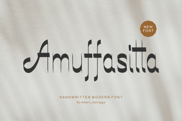 Amuffasitta: A Dazzling Script Font for Modern Branding Projects