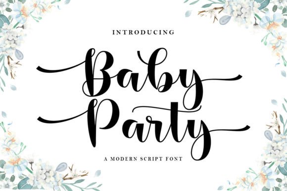 Baby Party: The Handwritten Font That Elevates Campaign Visuals