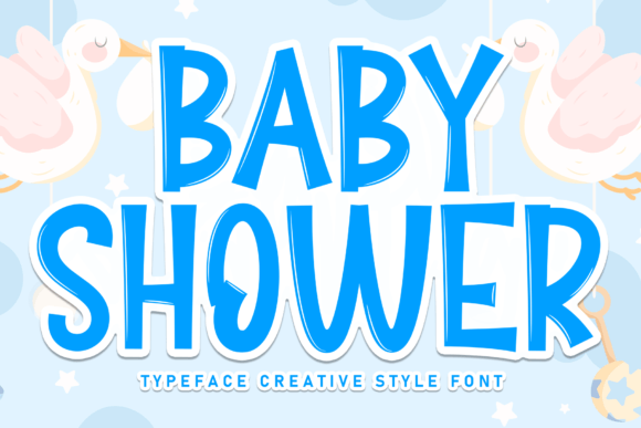 Baby Shower Font: A Crafter’s Best Friend for Handmade Labels and Invitations