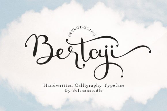 Bertaji: A Handwritten Font That Adds Sweetness to Craft and Product Design