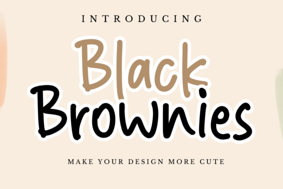 Black Brownies: A Handcrafted Script Font That Elevates Web Design
