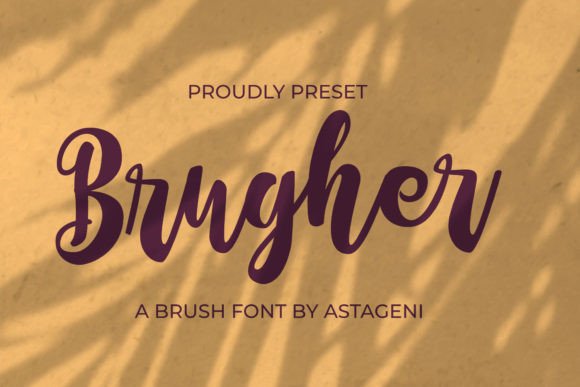 Brugher: A Stylish Handwritten Script for Makers and Creative Sellers