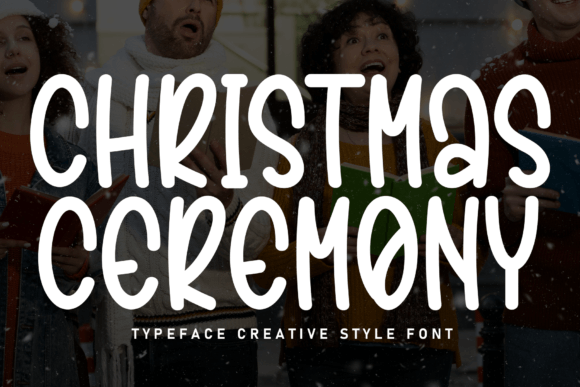 Christmas Ceremony Font: A Sweet Touch for Modern Web Design