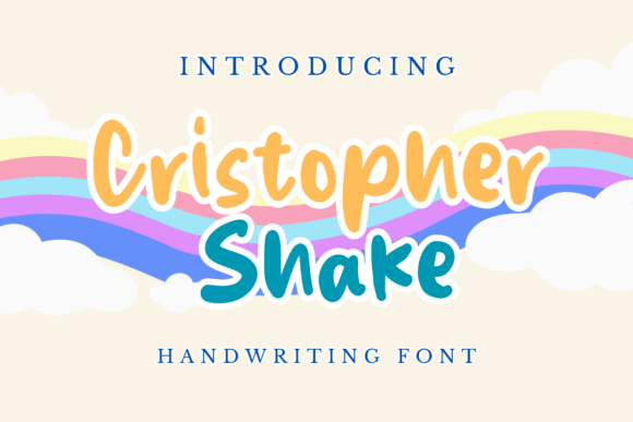 Cristopher Shake: A Handcrafted Font for Elegant Editorial Design
