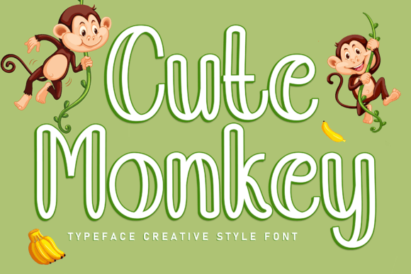 Cute Monkey: A Sweet Handwritten Font for Web Design