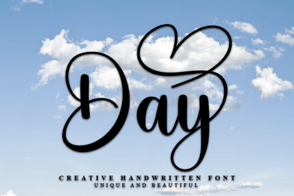 Day Font: A Handwritten Touch for Polished Branding