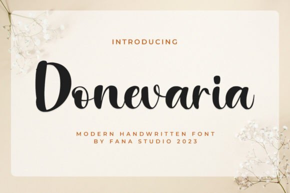 Donevaria: A Designer’s Review of This Elegant Script Font