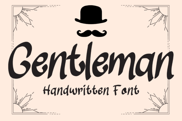 Gentleman: A Handwritten Font for Playful, Authentic Editorial Design