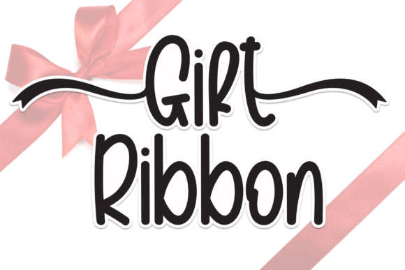 Gift Ribbon Font: A Sweet Touch for Modern Web Design