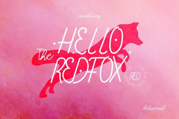 Hello Redfox: A Handwritten Font That Makes Campaigns Feel Human