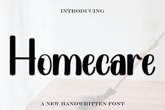 Homecare Font: Elevating My Handmade Product Designs with Timeless Elegance