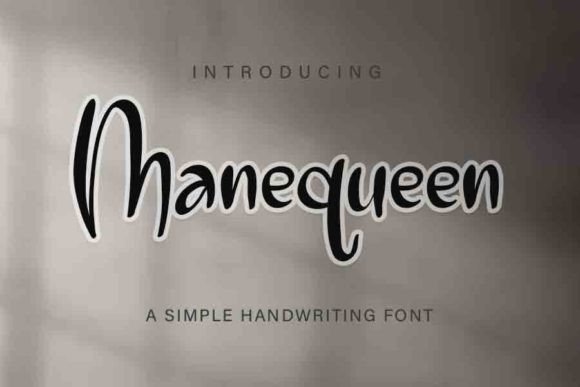 Manequen: A Handwritten Font That Elevates Modern Editorial Design
