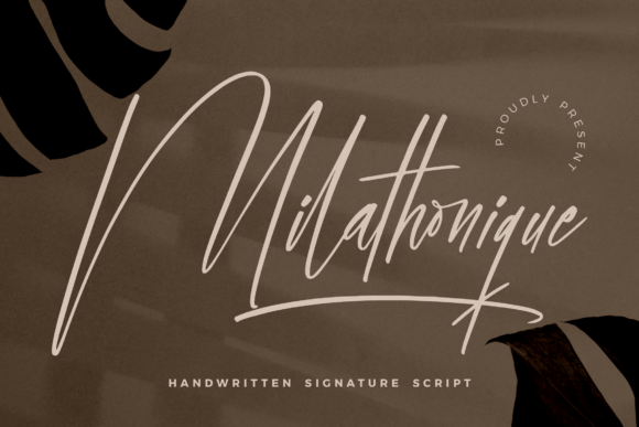 Milathonique: Elevating Web Typography with Handwritten Elegance