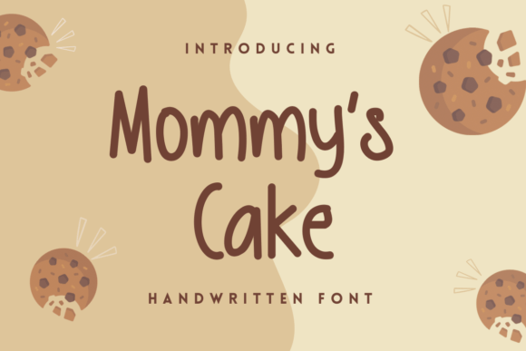 Mommy s Cake: A Heartfelt Font for Digital Branding and Web Design