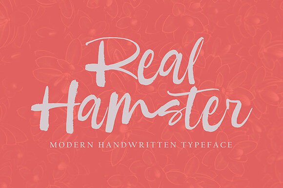 Real Hamster: A Handwritten Font That Brings Personality to Branding