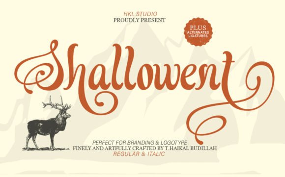 Shallowent: A Retro-Inspired Font That Elevates Your Brand’s Look