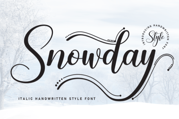Snowday: A Timeless Handwritten Font for Modern Web Design Projects