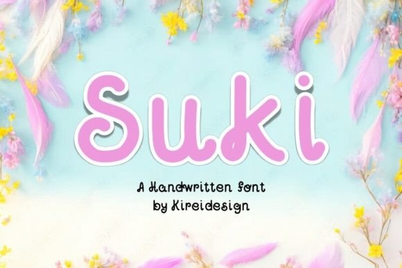 Suki: A Curvy Typeface That Brings Personality to Branding