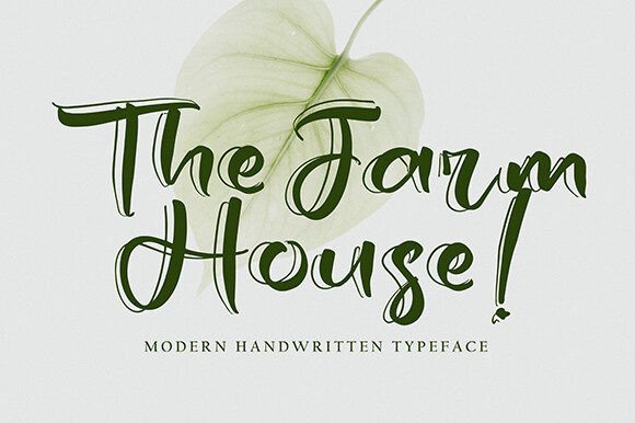 The Farm House Font: Elevating Brand Identity with Elegance