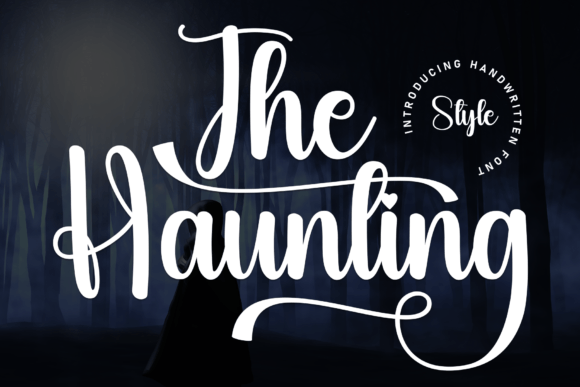 The Haunting: A Sweet Handwritten Font for Modern Branding Projects