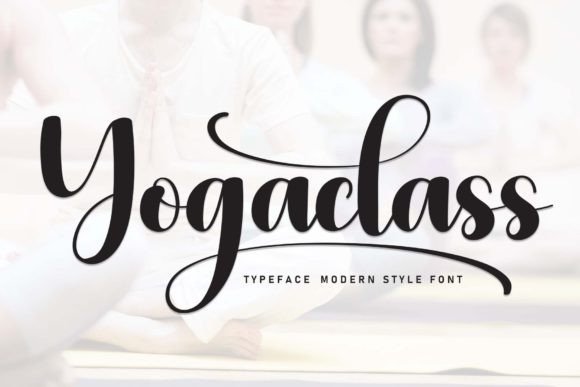 Yogaclass: A Serene Script Font for Thoughtful Editorial Design
